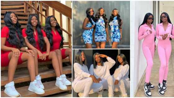 Meet beautiful 20-year-old triplets making waves as models and why they always wear same clothes