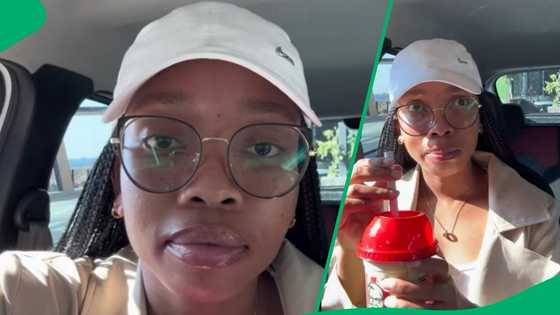 SA woman tries KFC's matcha drink and rates it in TikTok video