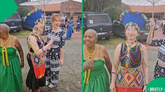 "Following our culture, they did not lose theirs": Interracial couple's traditional wedding wows SA