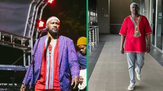 Ringo Madlingozi swears and storms off stage at DStv Delicious Festival: "I'm not coming here"