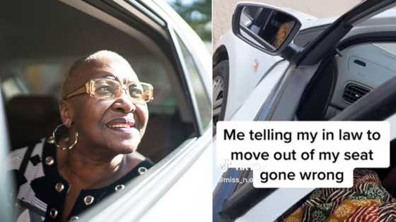 SA woman's plan to get mother-in-law to move from bae's front car seat backfired, Mzansi mortified as she gets embarrassed