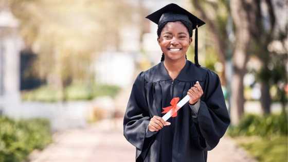 Mangosuthu University graduate steals show with traditional dance move and breaks shoe on stage