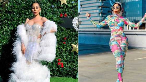 Khanyi Mbau shows off mystery man, fans do detective work