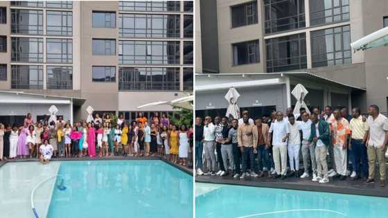 Wits class of 2022 inspires Mzansi, new doctors pose to celebrate achievement: "Congratulations boDokotela"