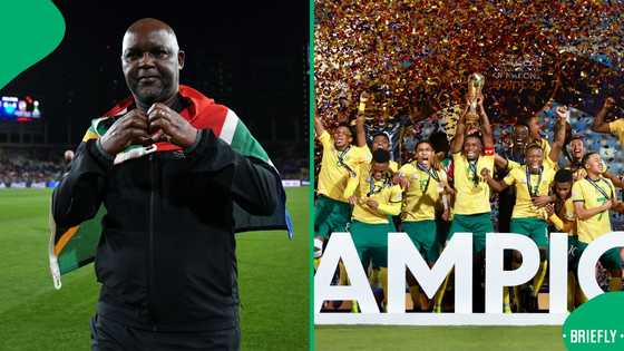 Pitso Mosimane: Former Sundowns coach celebrates Amajita’s U20 AFCON triumph