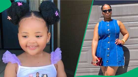 "May God keep me for you": Mum matching outfits with daughter leaves SA smiling in sweet winter look