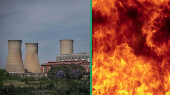 Lightning strike the cause of Pretoria substation catching fire, MMC says fire has been contained