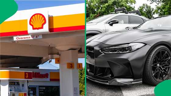 Man crawls from BMW, slips into another as driver pays for petrol outside, drives off in viral video