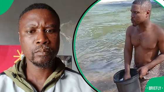 “Bhuti, you are so powerful”: SA touched by viral TikTok video of sangoma saving cow from drowning in river