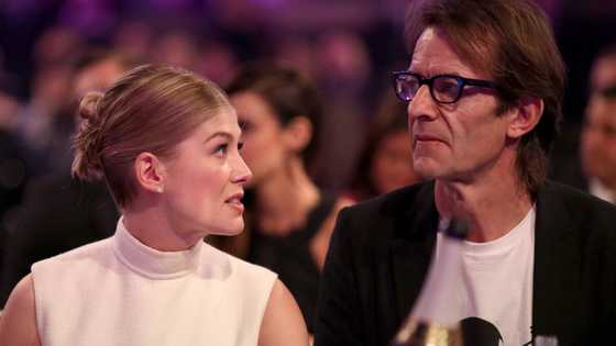 Who is Rosamund Pike's husband Robie Uniacke?