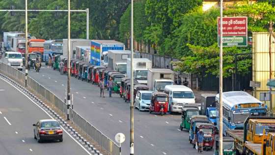 Sri Lanka grinds to a halt as fuel reserves shrink