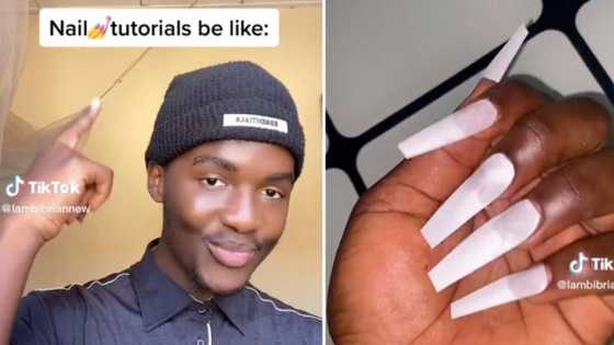 TikTok star @lambibriannew makes viral nail parody with 2.5 million views