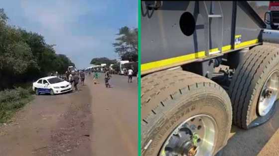 Conflict between N4 Komatipoort truck drivers and taxi association turns violent in viral videos