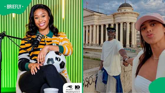 Minnie Dlamini and Black Coffee attend Jay-Z’s JAY-Z30 concert in London