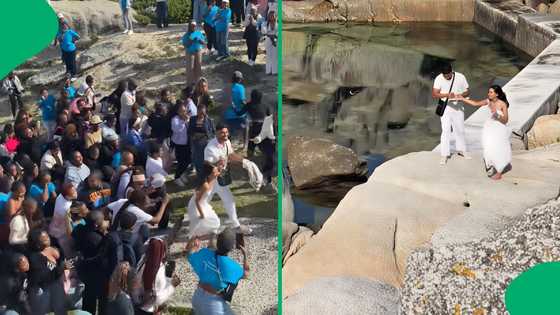 "We don't need an invitation": CPUT students surprise couple during viral beach proposal, SA moved