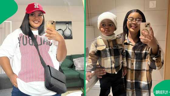 SA mom’s singing leaves baby in tears in viral video, Mzansi reacts: "He is an ancestor"