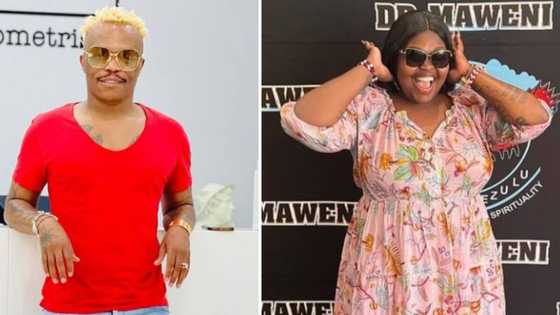 'Izangoma Zodumo' star Gogo Maweni shows love to 'Idols SA' judge Somizi Mhlongo, Sangoma says SomG always gives her solid advice: "Thank your for inspiring me"