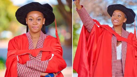 Despite challenge of studying while being mom to toddler, Jozi stunner bags PhD