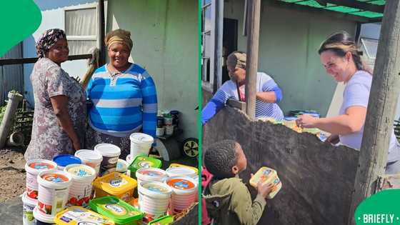 "Bless them": Eastern Cape woman giving food to young kids melts hearts as community struggles
