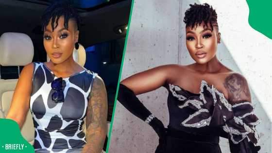 DJ Lamiez Holworthy debuts stunning new hairstyle, SA loves the look: "I thought it was Keke Palmer"