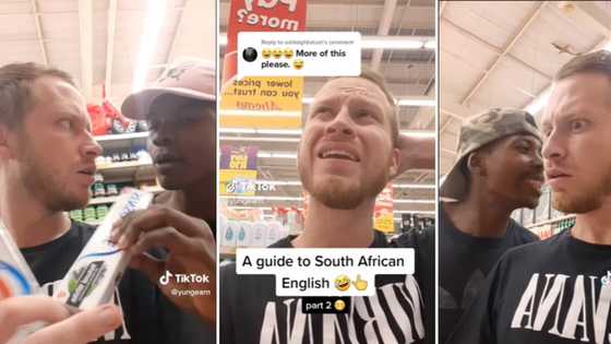 Mzansi laughs at TikTok video of men explaining real SA English: “It's Colgate, not toothpaste”