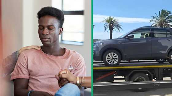 Young man's heartbreaking moment as T-Cross gets repossessed in a TikTok video