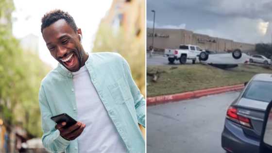 Tow trucker tows car upside down, social media peeps left laughing over hilarious clip: "Not how you do it"