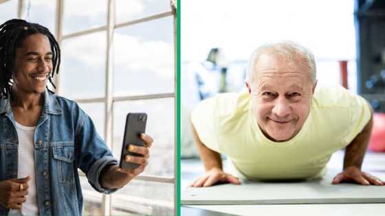 Grandpa wakes up grandson up at 6am to film TikTok video of him doing pushups