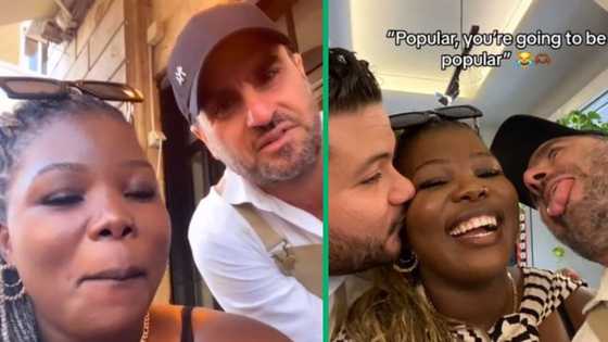 Woman explains lobola after Italian man in TikTok video hits on her, SA amused by big claims: "I have a tiger"