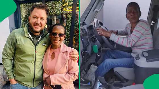"Your licence came from a lucky packet": Sis Thembi crashes boss Malcolm's car in throwback clip