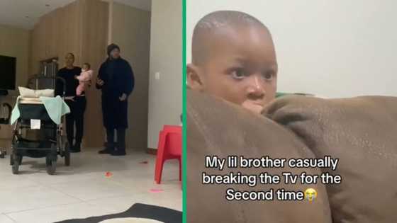 Little boy breaks 2nd TV with clothes hanger, parents speechless