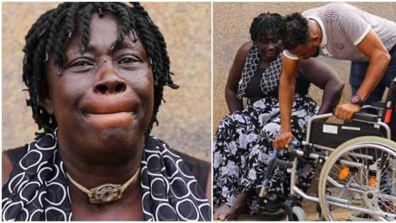 Police officer who fixed traffic lights with own money gives wheelchair to 54 year old disabled woman