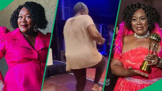 RIP Connie Chiume: Old video of actress dancing barefoot goes viral: "I can't believe she was 72"