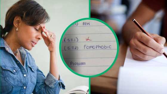 Grade 8s in SA baffled by FOMO acronym question for November English exam, TikTok video of answers amuse SA