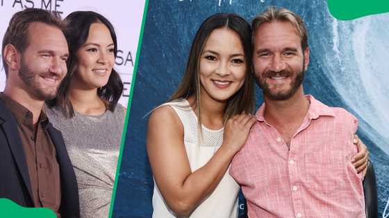Nick Vujicic's wife, Kanae Miyahara, is the apple of his eye