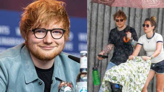 Ed Sheeran says his young daughter cries when she hears his music playing