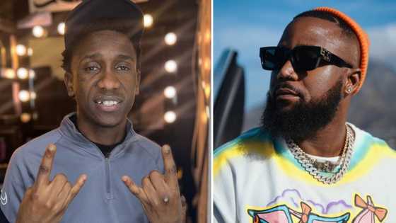 Jolly B accuses Cassper Nyovest of copying his music style, Mzansi confused: "Who is this attention seeker?"
