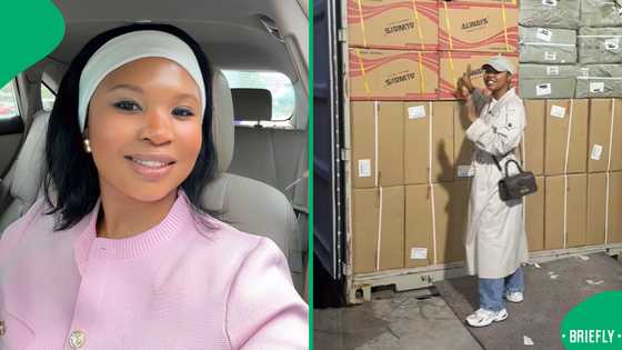 "Teach us leadership": SA woman flexes shipping company in China impressing locals