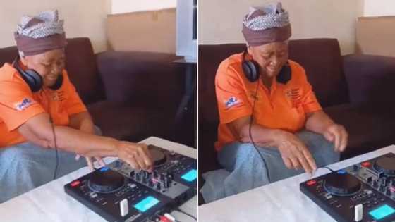 “Gog'Waffles”: Video of granny DJing leaves the people of Mzansi screaming for more