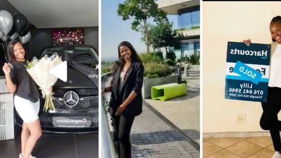 Wits graduate flaunts big wins in her life, gets dream job, new crib and new wheels