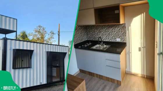 A stylish modern container home for R42K amazes Mzansi