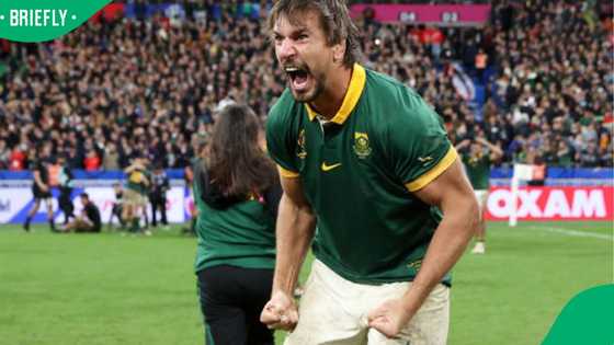 Rassie Erasmus explains why Eben Etzebeth left the field twice against Australia