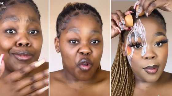 Talented DBN makeup artist's egg-inspired look goes viral, Mzansi falls head-over-heels: "Yoh, you are gorgeous!"