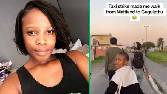 Cape Town commuters stranded after taxi strike, woman shares video of long walk from Maitland to Gugulethu