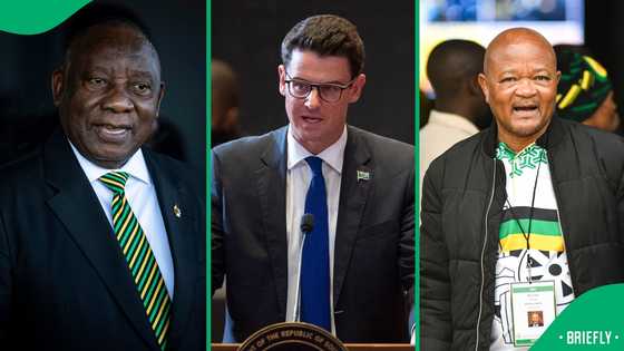 President Cyril Ramaphosa explains why he fired Andrew Whitfield but placed Senzo Mchunu on leave