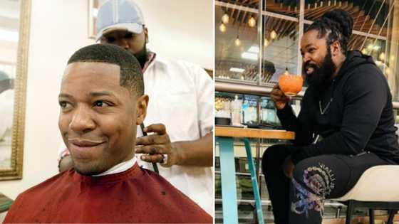 Big Zulu gets buzzed into the back of a man’s head by a talented barber, the people of Mzansi love his work