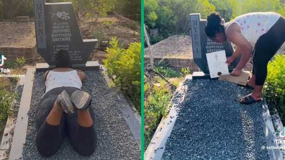 KwaZulu-Natal graduate presents degree to late mother at gravesite, emotional TikTok clip goes viral