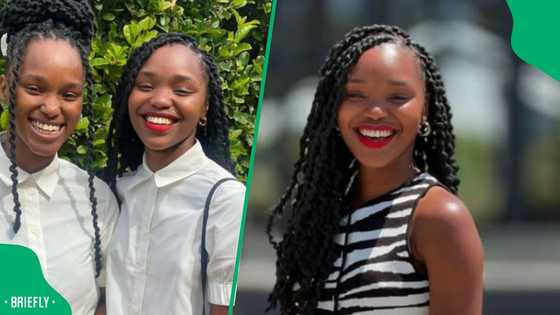 Former 'Sibongile & The Dlaminis' actress Luyanda Zwane and twin sister turn 21