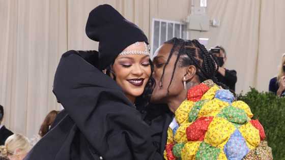 Rihanna & ASAP Rocky serve couple goals at 'Black Panther: Wakanda Forever' premiere, cute snap has netizens gushing, "Beautiful couple"