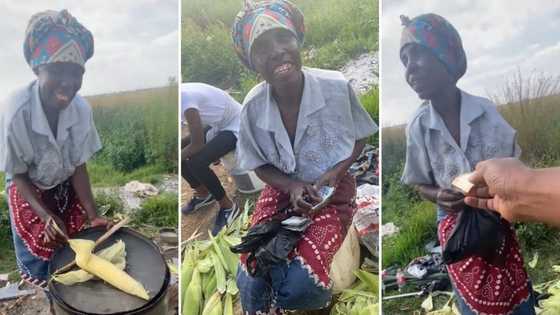 BI Phakathi blesses Gogo who is hawking with cash for grandchild’s university fees